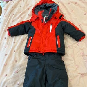 Weatherproof Ski Coat & Bibs - 3T